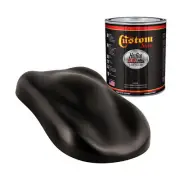 Hot Rod Flatz Black Metallic Urethane Automotive Flat Car Paint, Quart Only