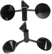 KITANDOVE 2Pcs Cup Wind Measurement Sensor Replacement Anemometer Cup for Accurate Direction Measurement Lightweight Durable Construction for Agriculture Navigation