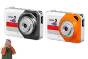 2pcs Digital Camera Portable Megapixels Video Camera with 32G Memory Card for Kids Adults-Each of Color