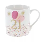Gibson Gifts Rush Happy Birthday Ladies Mug R 250ml Drinking Cup w/ Handle