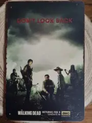 Blechschild Metallschild Serie The Walking Dead