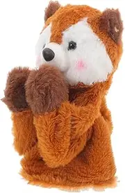 Vaguelly Plush Hand Puppets Sound Effect Boxing Animal Hand Puppet Educational Toy