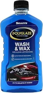 Selleys Polyglaze Wash & Wax 1L Auto Car cleaner