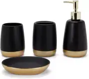 Black Bathroom Accessories Set Gold Bathroom Accessory Set,Toothbrush