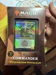 Witchbloom Witchcraft Commander deck Mtg