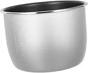 GLEAVI Aluminum Alloy Inner Pot: 6l Rice Cooker Replacement Liner Cooking Pot Container for Electric Cookers Rice Makers Accessories