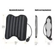 Portable Inflatable Lumbar Support Cushion Ergonomic Back Support Pillow BX5