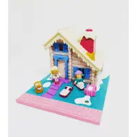 在飛比找蝦皮購物優惠-Polly Pocket 雪屋 口袋玩具 芭莉口袋娃娃 口袋