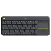 Logitech Wireless Keyboard Touch Keyboard K400pBK