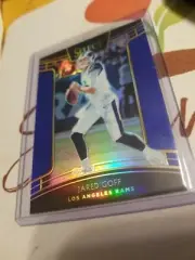 2018 SELECT JARED GOFF #28 CONCOURSE BLUE PRIZM #76/175 RAMS