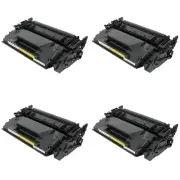 4 Pack Black Toner Cartridge For HP LaserJet Pro M402n M402dw M402dn 26A CF226A