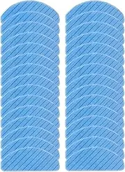 Compatible for Ecovacs Deebot Ozmo T8 AIVI T8 Max T8 T9 T9 AIVI T9 Max T9 Power N8 N9 Washable Mop Cloth Pads Robot Vacuum Cleaner Rags (Color : 100pcs)