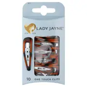 Lady Jayne Shell One Touch Clips Pack 10