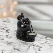 Ceramic Backflow Incense Holder (Design: Tea Kettle) +30 Free Backflow Incense
