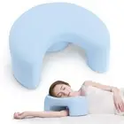 Side Sleeping Pillow with Arm Holes - Ergonomic Memory Foam Pillow for Cervic...