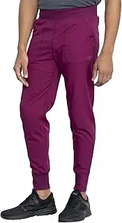 Dickies Dynamix Men Scrubs Pant Natural Rise Jogger DK040, Wine, X-Large