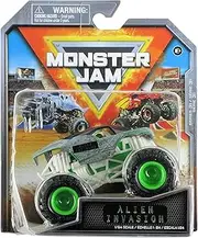 Monster Jam 2023 Spin Master 1:64 Diecast Truck Series 31 Steel Reveal Alien Invasion