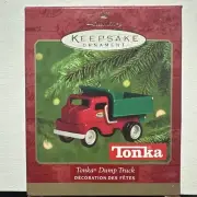 Hallmark Keepsake Tonka Dump Truck Christmas Ornament 2000 NIB