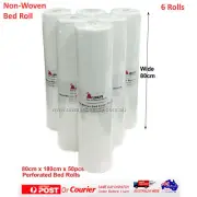 6rolls Disposable Bed Roll Cover Sheet Beauty Bed Sheets 80cm x180cm x50pc x 6