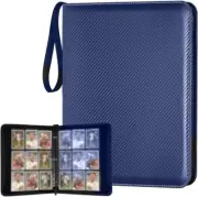 900 Cards Binder 9 Pockets Each Side Premium Zip Trading Card Binder Waterproof
