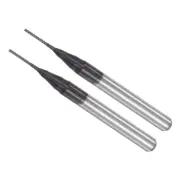 5.5x0.7mm Tungsten Carbide CNC End Mill CNC Router Bits Right Hand 2pcs