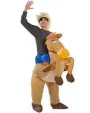 Riding Horse Inflatable Costume Suit
