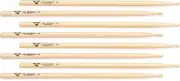 Vater American Hickory Drumsticks - Los Angeles 5A, 4-pack (5-pack) Bundle