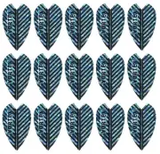 5 New Sets Harrows Vortex Dart Flights - Ships w/ Tracking - Blue