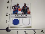 Raymond Felton & Mike Conley / 2012-13 NATIONAL TREASURES #10 Game Worn Jerseys