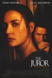 The Juror Demi Moore, Alec Baldwin Movie Poster 17 X 12 Reproduction