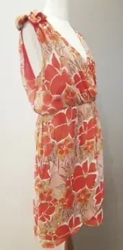 NICOLA FINETTI, Size 16, Ladies 70s Floral Dress. BNWT.
