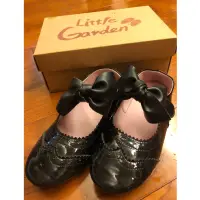在飛比找蝦皮購物優惠-Little Garden 黑色蝴蝶結娃娃鞋