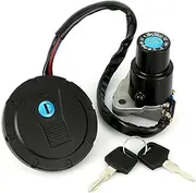 Ignition Lock Switch for Klr650 1987 1988 1989 1990-2001 2002 2003 2004 2005 2006 2007 Motorcycle Ignition Switch Gas Cap Cover Lock Key