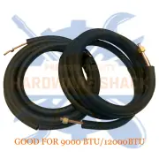 1/4" x 3/8" Copper Line Set for Ductless Mini Split Air Conditioner ALL LENGTHS