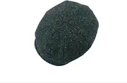 [Hanna Hats] Connery Cap Tweed Mens Hat 100% Woolen Tweed Made in Ireland (US, Alpha, X-Large, Dark Green Fleck Salt & Pepper), Dark Green Fleck Salt & Pepper