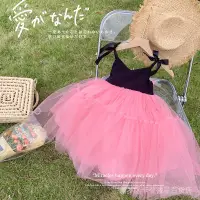 在飛比找蝦皮商城精選優惠-童裝 女童服飾 洋裝 夏季 新款 裙子 兒童 時尚 A字裙 