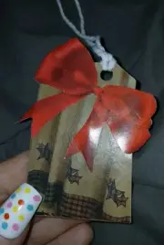 Cute Gift Tag Junk Journal Scrapbook Usa Seller