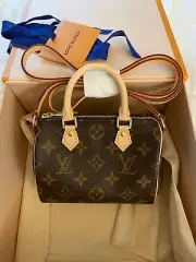 Louis Vuitton Nano Speedy Monogram Canvas Bag M61252 Brand new- Very Rare