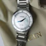 CITIZEN 手錶 EXCEED ECO-DRIVE 貝殼 太陽能 鈦 字盤 日本直送 二手