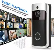 Phone Video Door Bell Ring WiFi Smart Security Motion Detection Wireless Camera