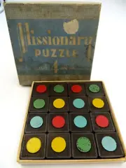 Vintage Missionary Puzzle - Embossing Company, Albany NY