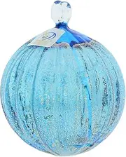 [Glass Of Venice] Murano Glass Medium Christmas Ornament - Aqua Blue