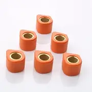 6pc Performance Variator Roller Weights 6.5gram 15x12mm for Y-m-h CR Z CT SS 50 Jog Z R Slider Vino 50 Why Zuma 50cc 2T Accessoires