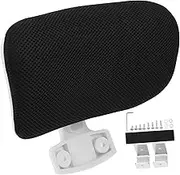 BATHVEVE 1 Set Office Chair Headrest Attachment Ergonomic Head Support Cushion for Computer Chairs Retrofit Design Soft and Breathable Material for
