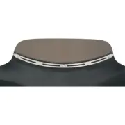 Memphis Shades Batwing Fairing Trim - Slim / Slotted (Polished) MEM0923
