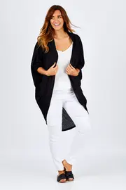 Santorini Drape Cardigan--BET-BB365T19