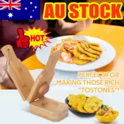 Wooden Tostonera Plantain Press Banana Smasher Maker,for Tostones PB