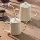 Ergonomic Design Kitchen Use Stainless Steel Gooseneck Kettle Elegant Design