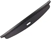 Rear Trunk Cargo Cover,Fit For Ford, Escape Kuga 2020-2024 Shield Shade Curtain Partition Board Privacy Blinds safety Accessories Retractable Trunk Divider(Black)