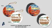 BRYCE CANYON NATIONAL PARK - Ornament / Magnets Collectible Utah Vacation Gift 2